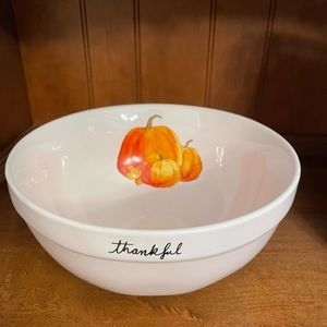 RD large Thanksgiving bowl